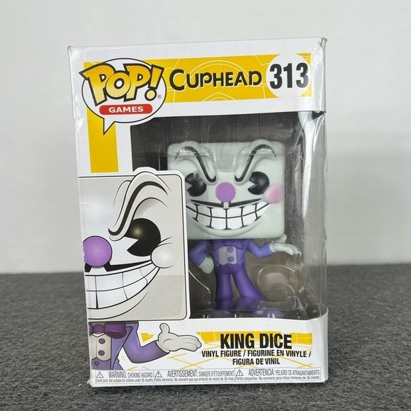 Funko Pop Cup Head 313 King Dice New in BoX - Picture 1 of 5